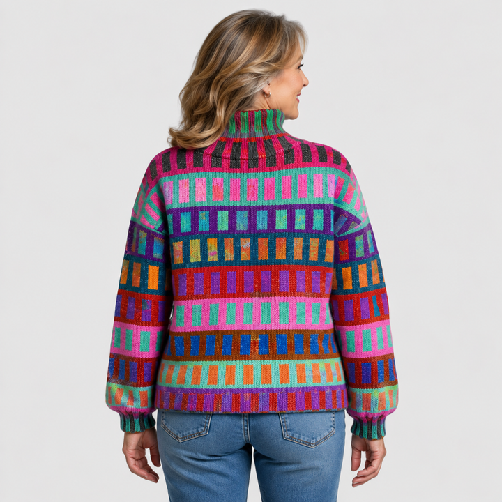 ISABEL | PULL TRICOTÉ ARTISTIQUE