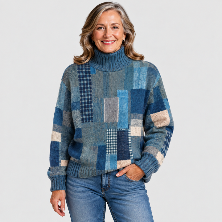 ALEXANDRA | PULL TRICOTÉ ARTISTIQUE
