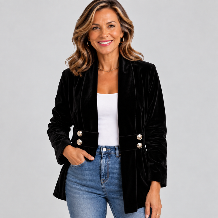 LARK | CARDIGAN EN VELOURS