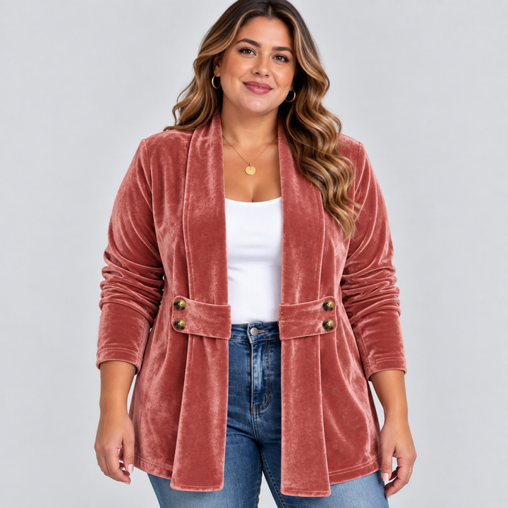 SIENNA | CARDIGAN EN VELOURS