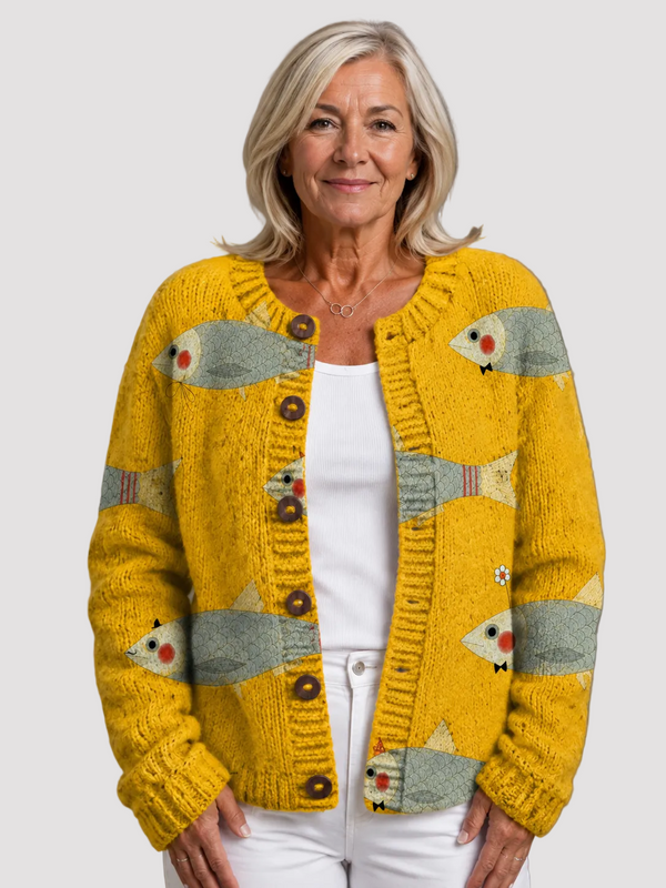 ANOUK | CARDIGAN TRICOTÉ VINTAGE