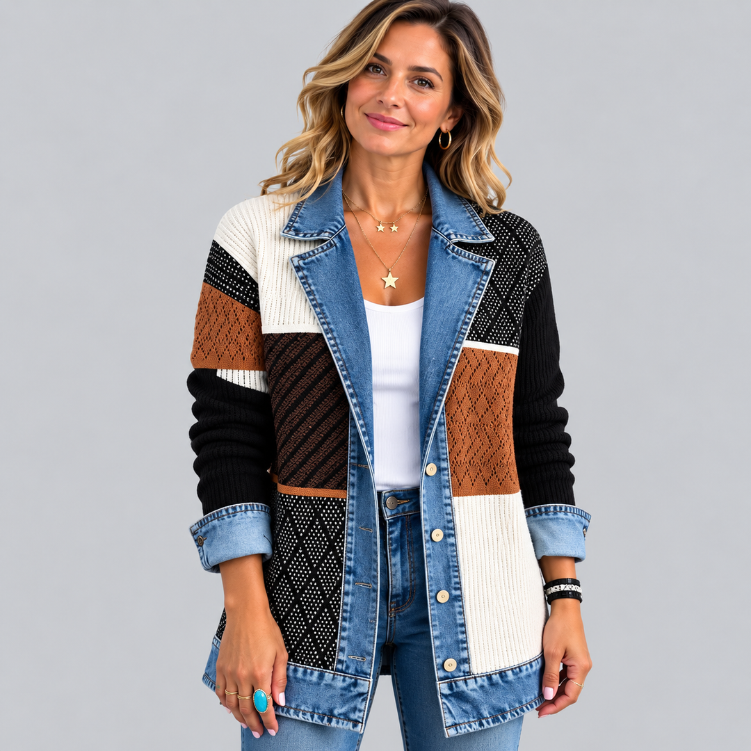 CELINE | VESTE AJUSTÉE À DÉTAILS CONTRASTÉS