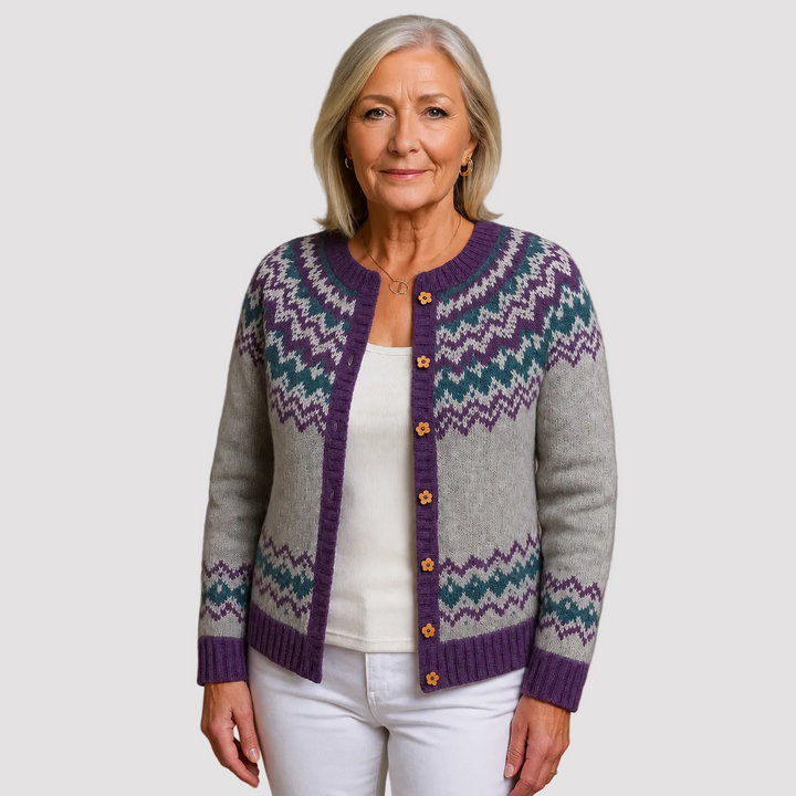 NAOMIE | CARDIGAN VINTAGE ISLANDAIS