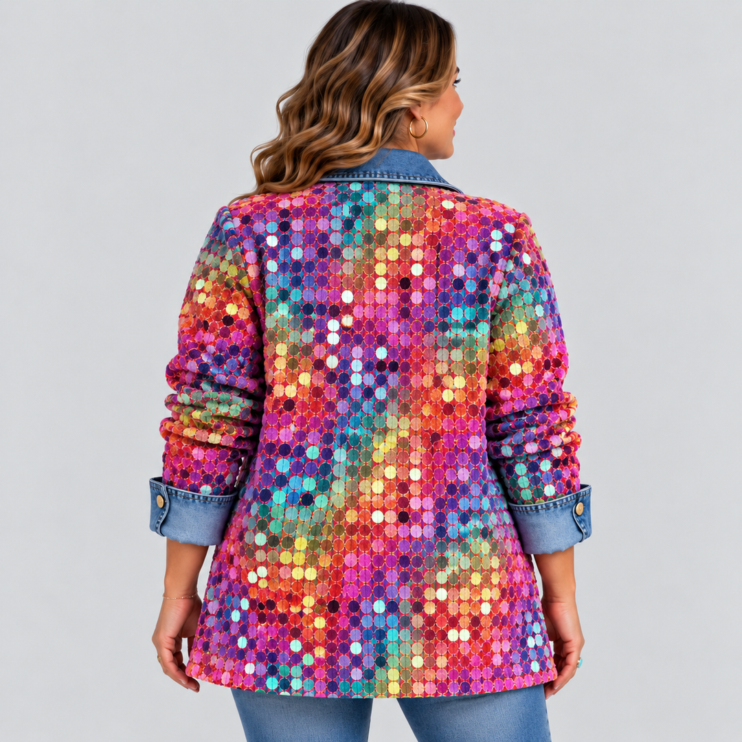 KENNEDY | VESTE À SEQUINS STATEMENT
