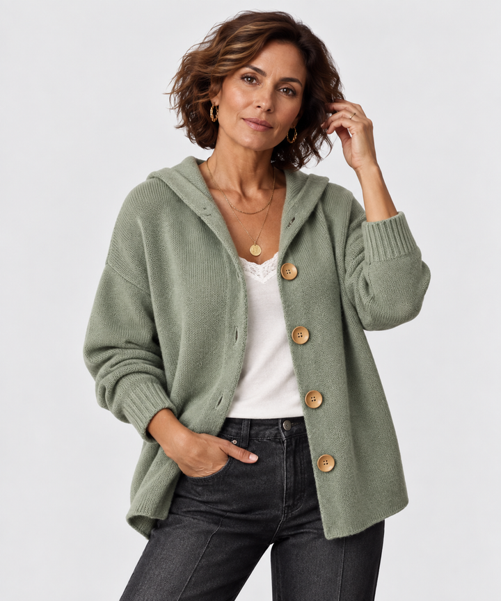 MARGAUX | PULL CONFORT VERT