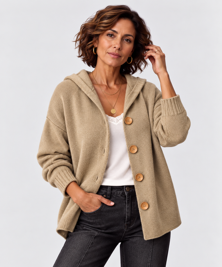 NORA | PULL CONFORT KAKI