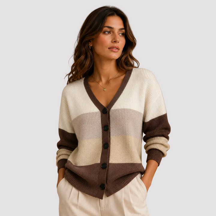 MARJA | CARDIGAN TRICOTÉ CONFORT