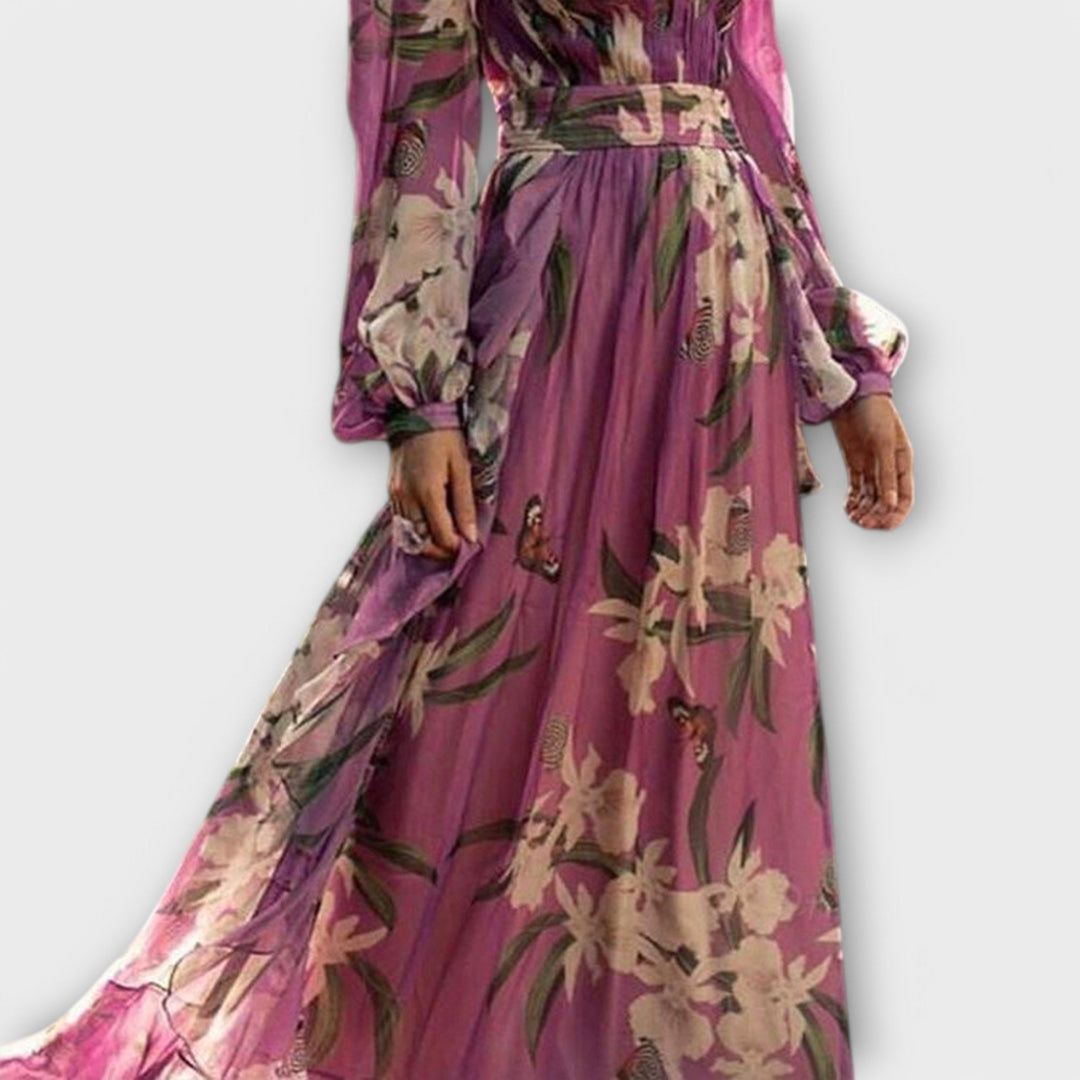 Robe maxi élégante haut de gamme