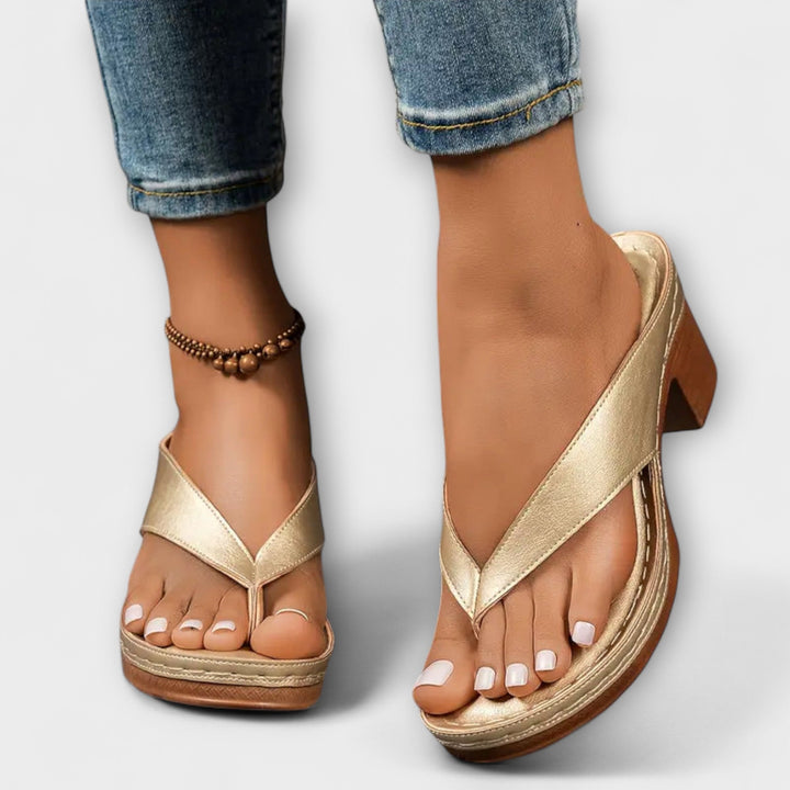 Emily - Mocassins orthopédiques à talon