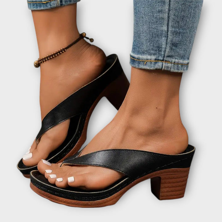 Emily - Mocassins orthopédiques à talon