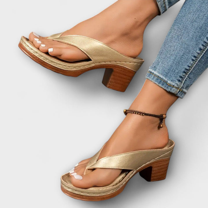 Emily - Mocassins orthopédiques à talon