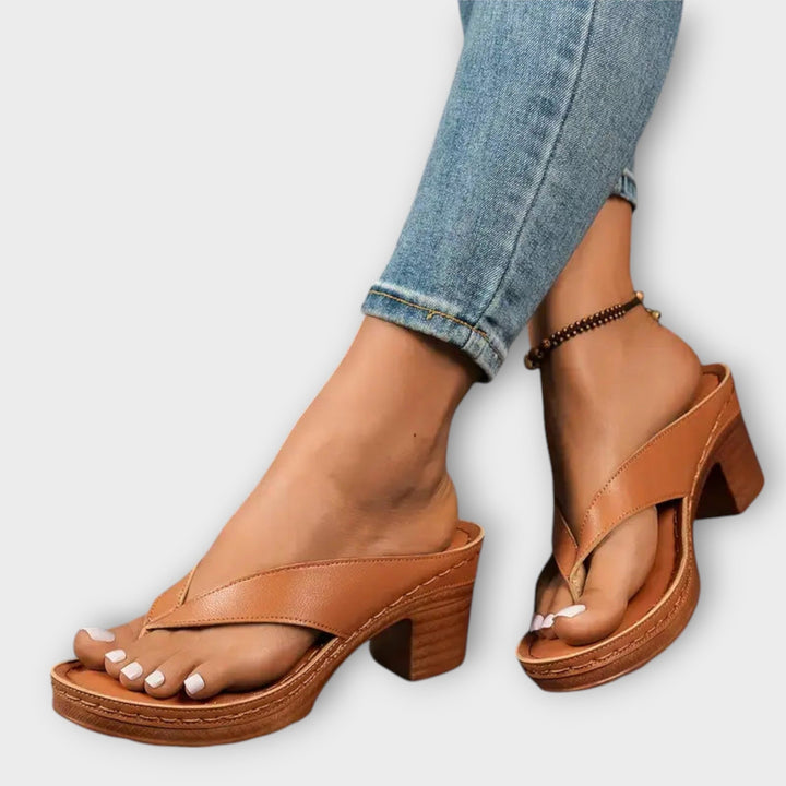 Emily - Mocassins orthopédiques à talon