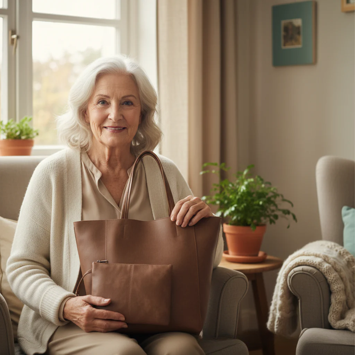 Elsa - Sac porté épaule rétro