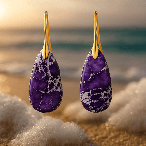 Boucles d'oreilles Lilasunset