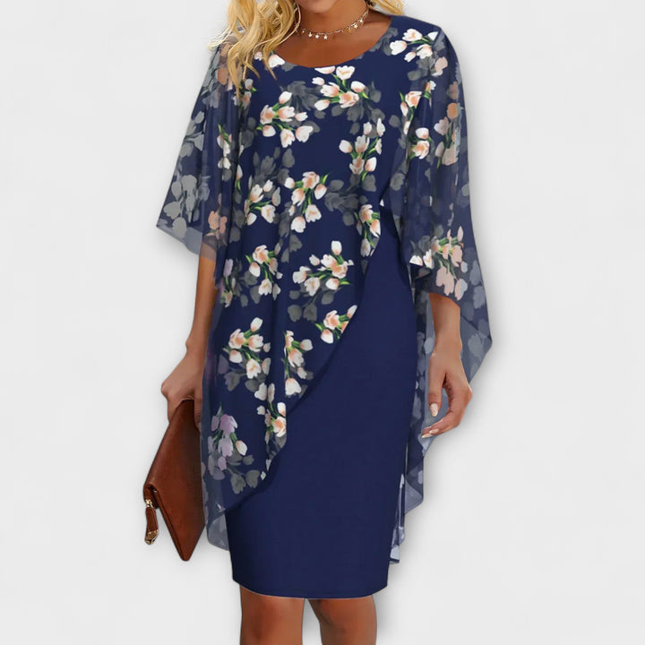 Lyanna - Robe en mousseline florale pour femme