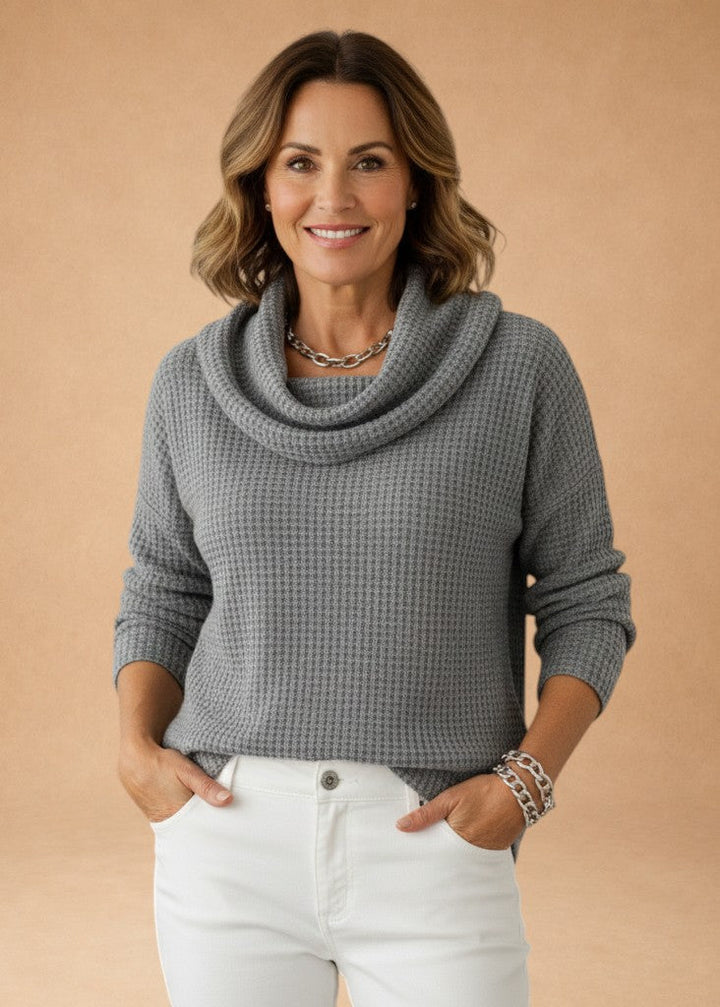MARINA | PULL TRICOTÉ TEXTURÉ