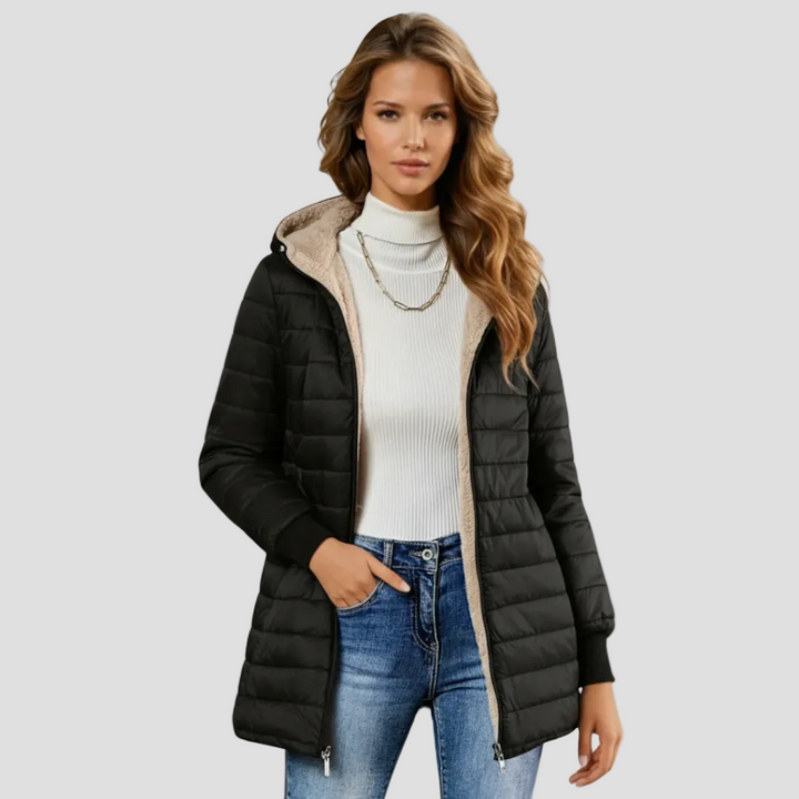 AMANDYS | MANTEAU LONG DOUBLÉ