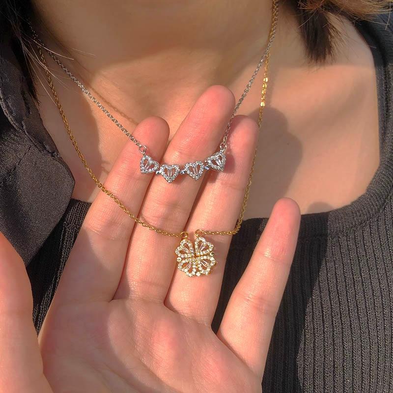 Collier trèfle