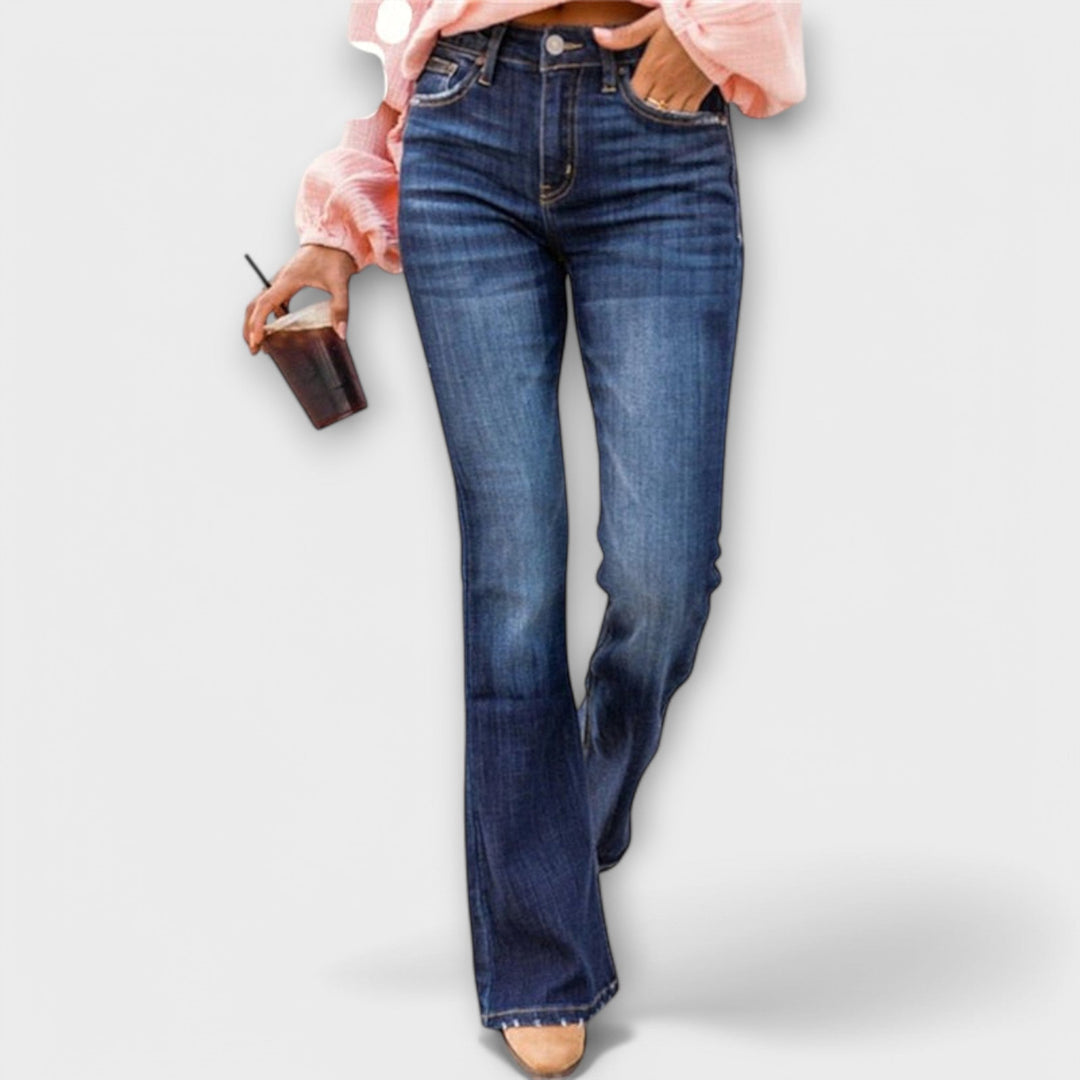 Lara - Pantalon extensible confortable