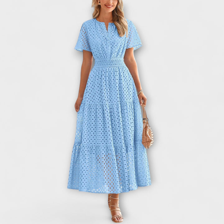 Linette | Élégante robe d'été en dentelle