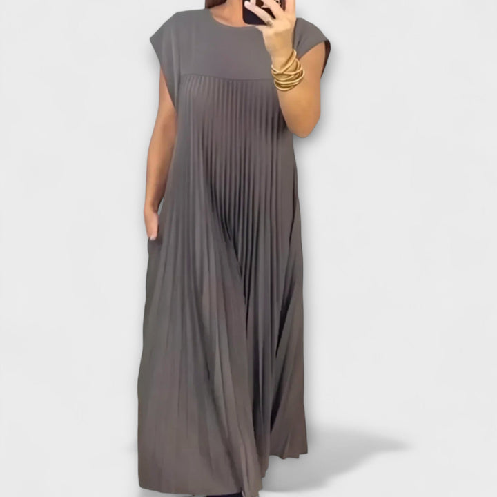 Zairelle | Élégante robe plissée