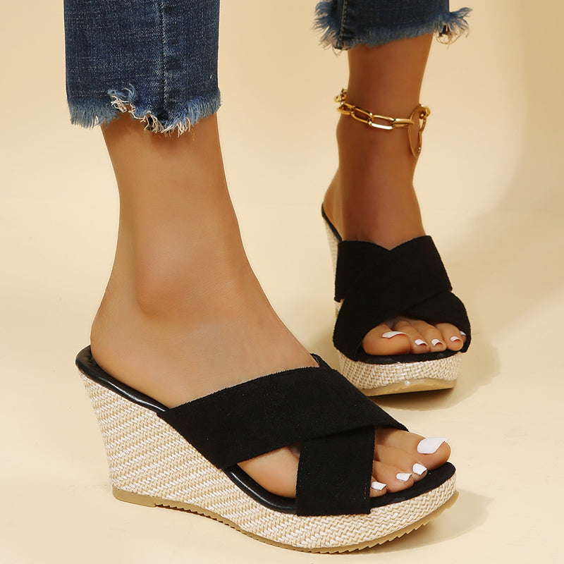 Jasmin – Sandales compensées décontractées