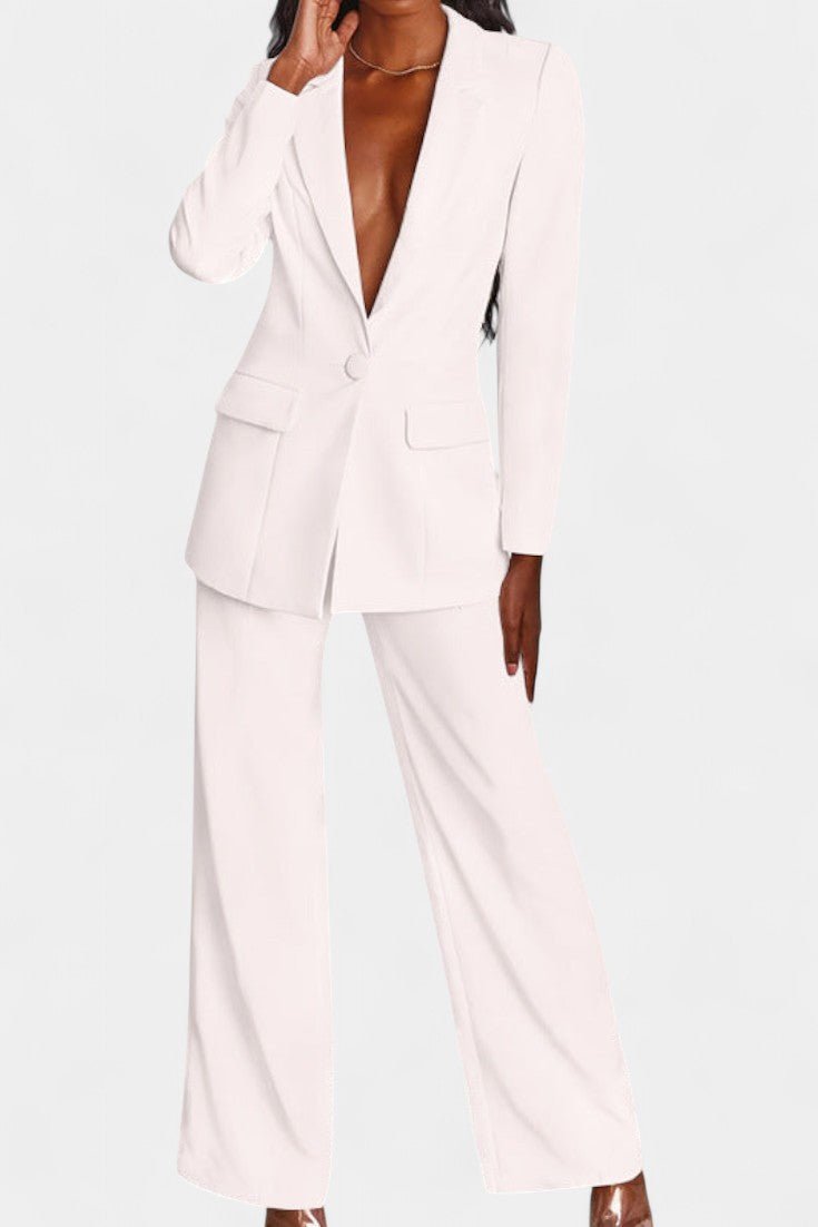 Seraina | Ensemble rose au style affirmé