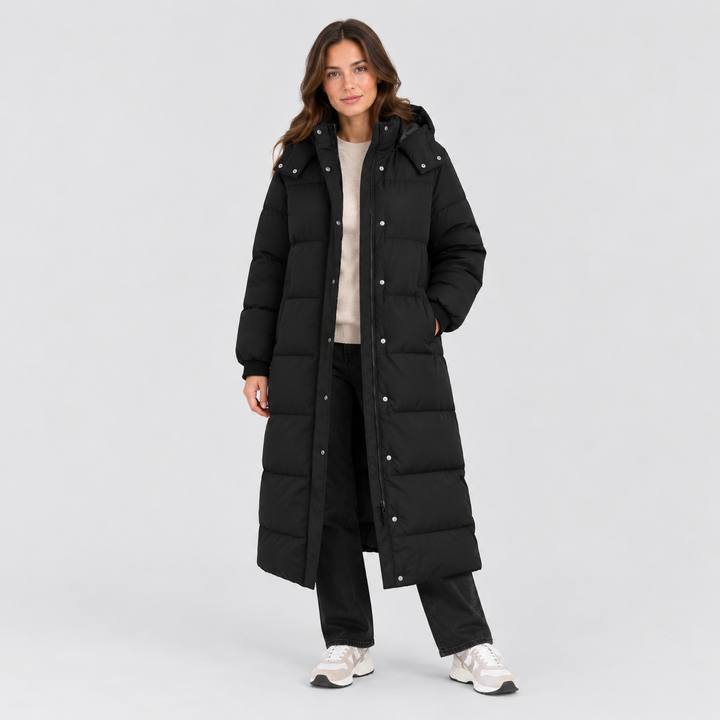 ANGÉLIQUE | MANTEAU À CAPUCHE