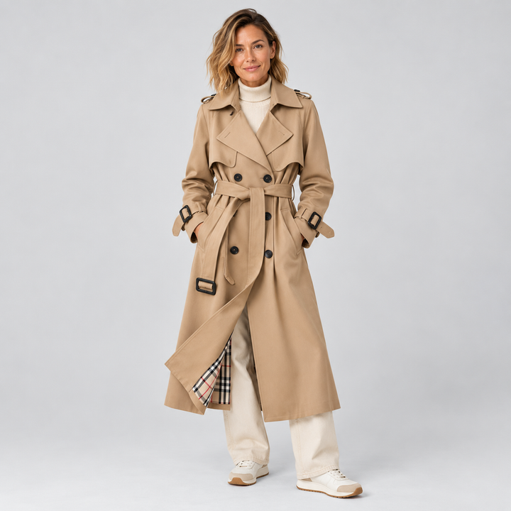 AGATHE | MANTEAU CEINTURÉ