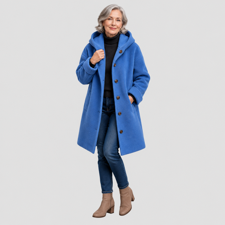MANTEAU MI-LONG CONFORTABLE DU QUOTIDIEN