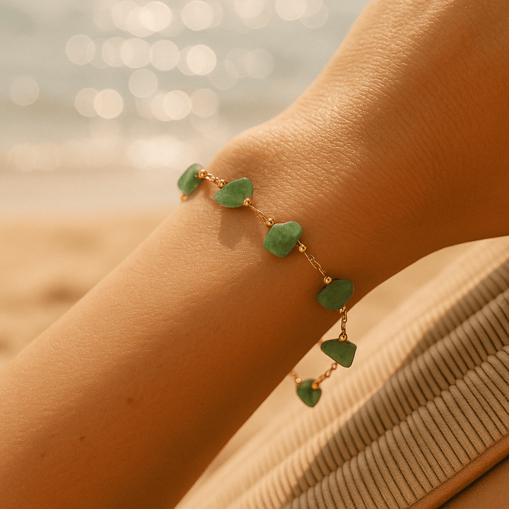 Bracelet aux fragments marins