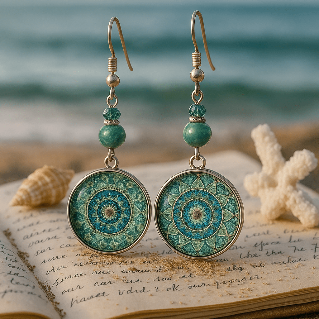 Boucles d'oreilles Œil de mer