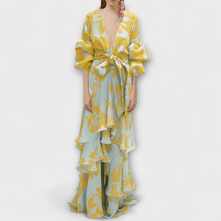 Marie | Robe de fête en mousseline