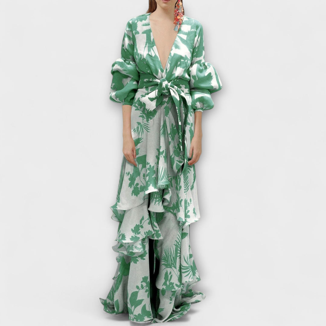 Marie | Robe de fête en mousseline