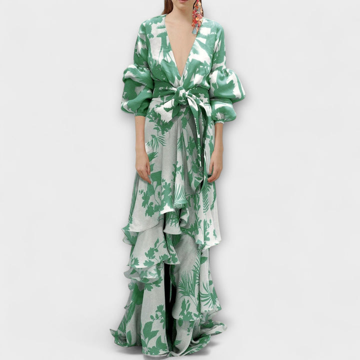 Marie | Robe de fête en mousseline