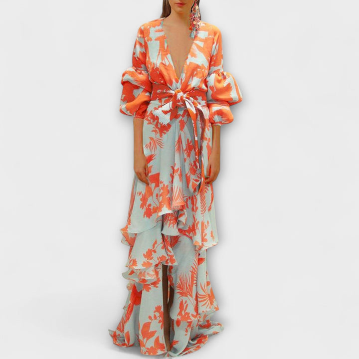 Marie | Robe de fête en mousseline