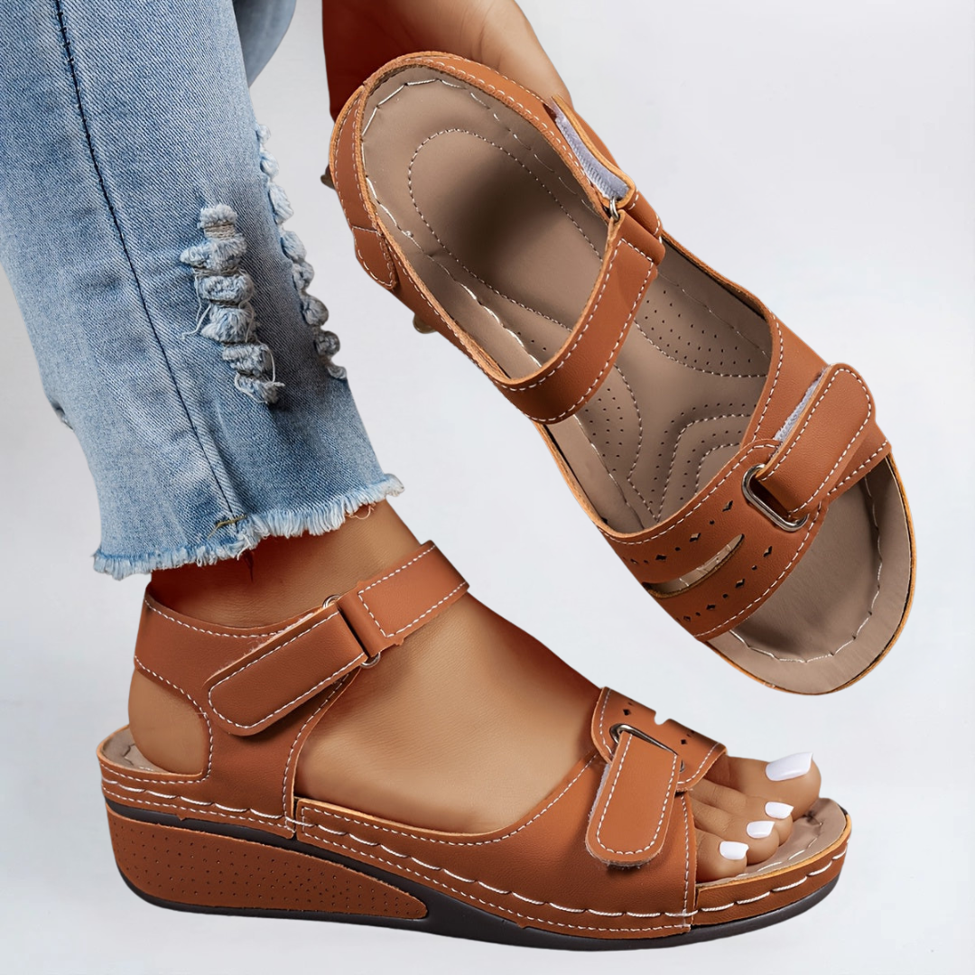 Gianna | Sandales orthopédiques souples et confortables