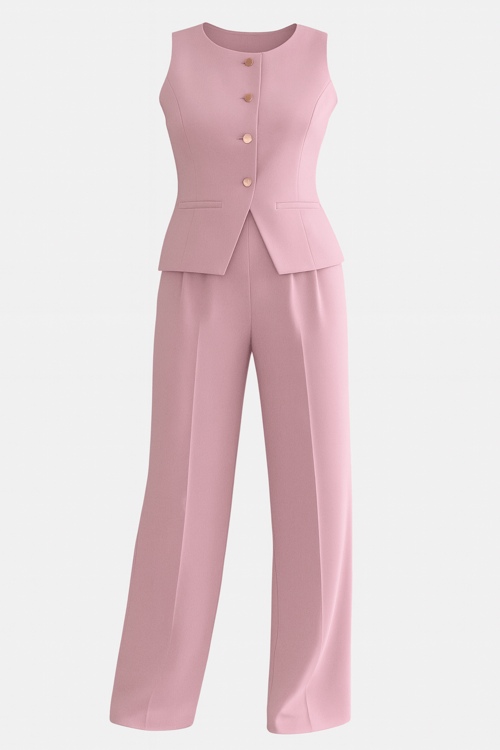 Vanessa | Ensemble blazer rose