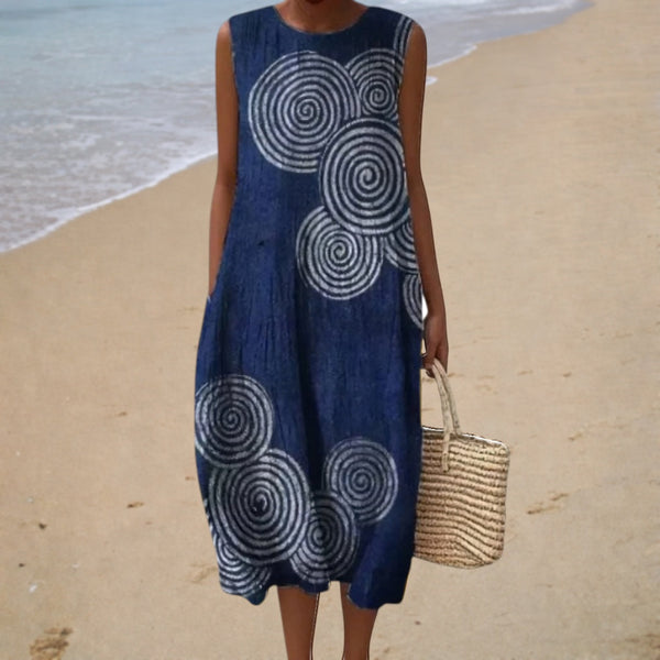 Robe d’été confortable sans manches