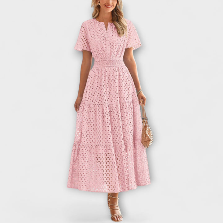 Linette | Élégante robe d'été en dentelle