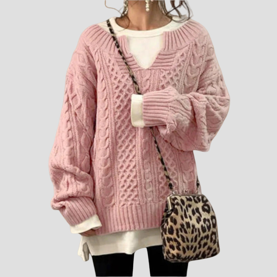 LILY | PULL OVERSIZE TRESSÉ