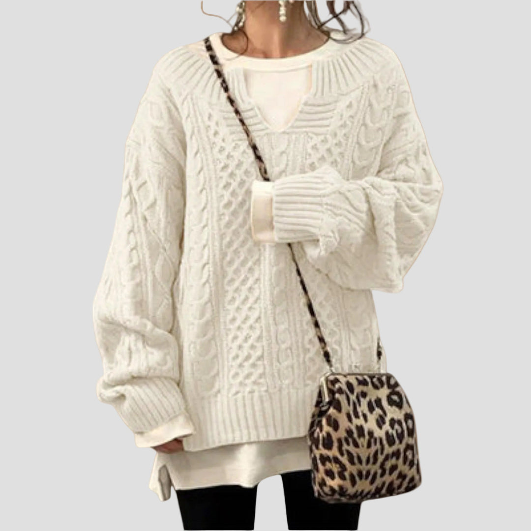 LILY | PULL OVERSIZE TRESSÉ