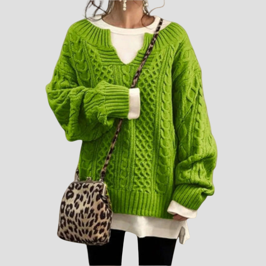 LILY | PULL OVERSIZE TRESSÉ