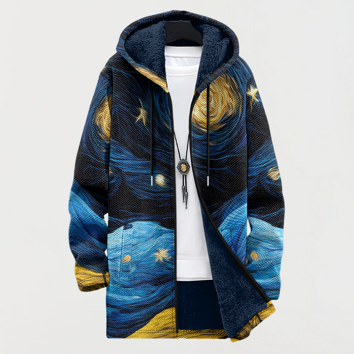 Ilona | Veste à capuche à ciel étoilé