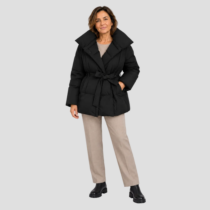 ALIXÈNE | VESTE MATELASSÉE CEINTURÉE