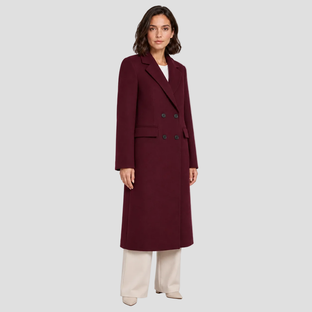 MATHILDE | MANTEAU LONG CROISÉ