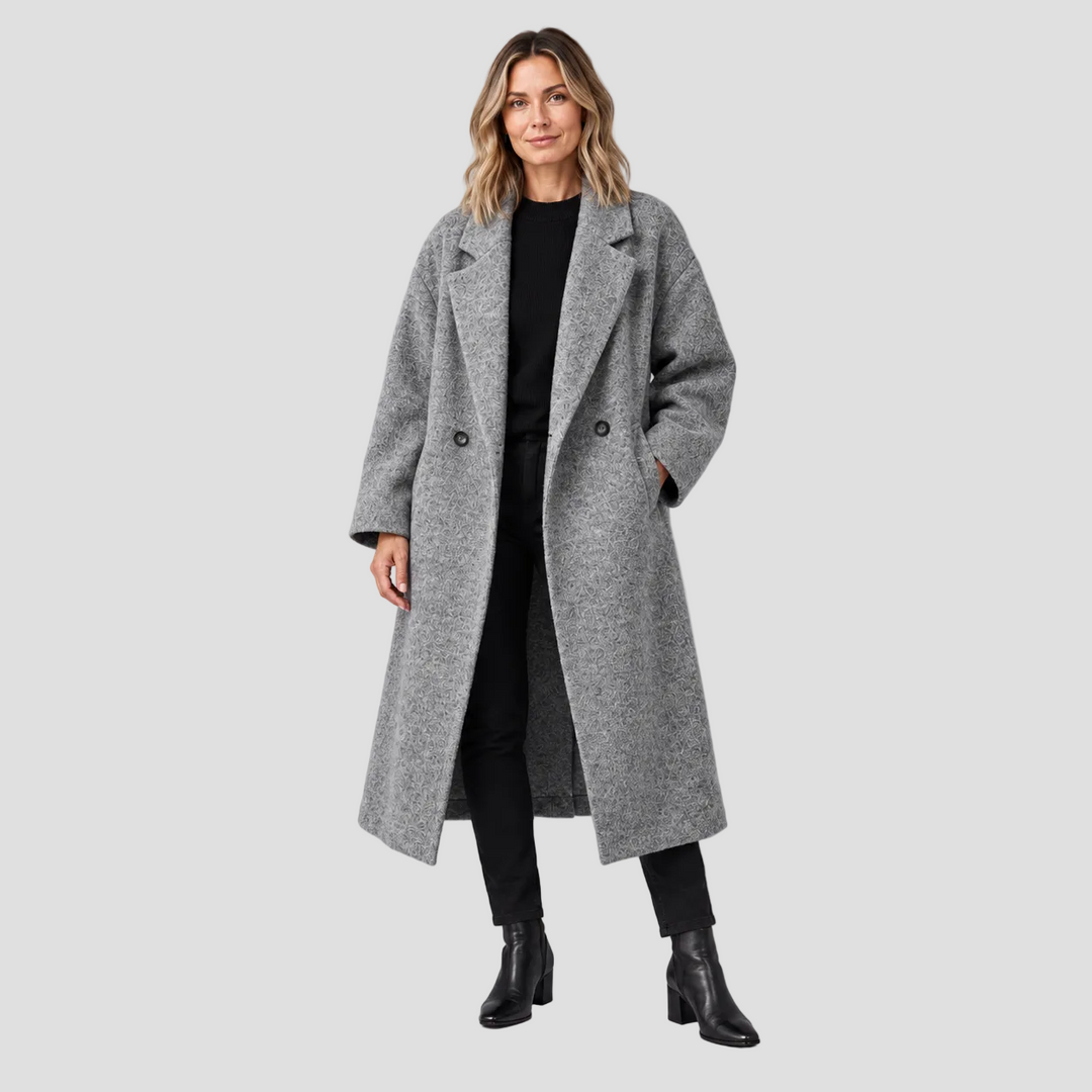 AURÉLIE | MANTEAU LONG CROISÉ