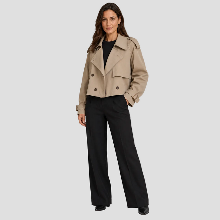 JULIETTE | TRENCH COURT CROISÉ
