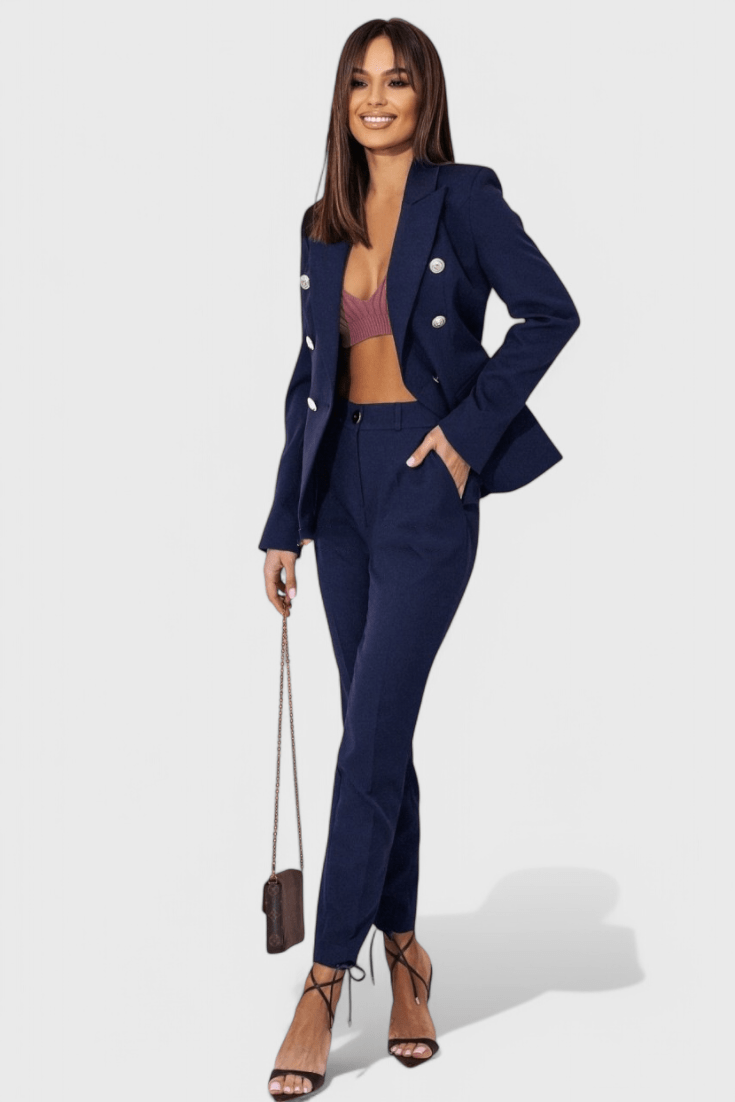 Romina | Ensemble élégant noir