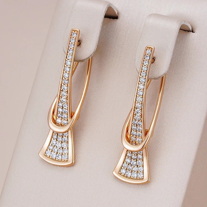 Boucles d'oreilles romantiques faites main